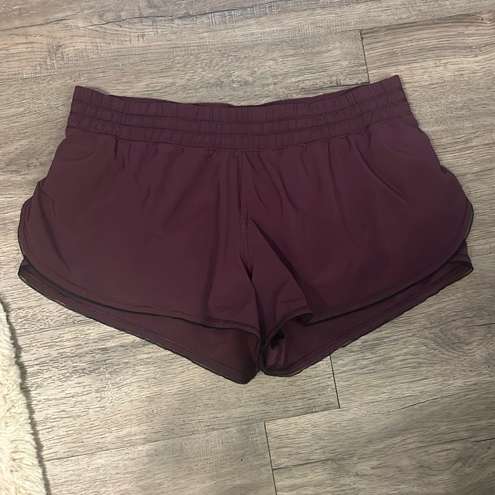 Lululemon low rise shorts